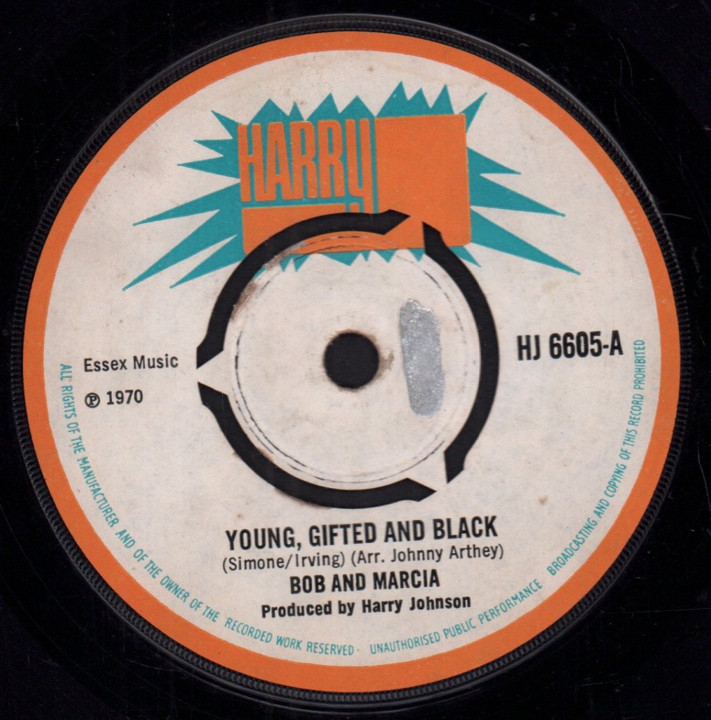 Bob And Marcia / Jay Boys - Young, Gifted And Black - 7 Inch