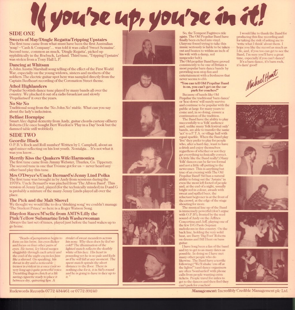 old pequiliar band - if you're up, you're in it! - Lp