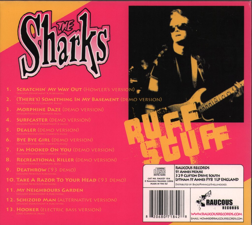 Sharks - Ruff Stuff - Cd