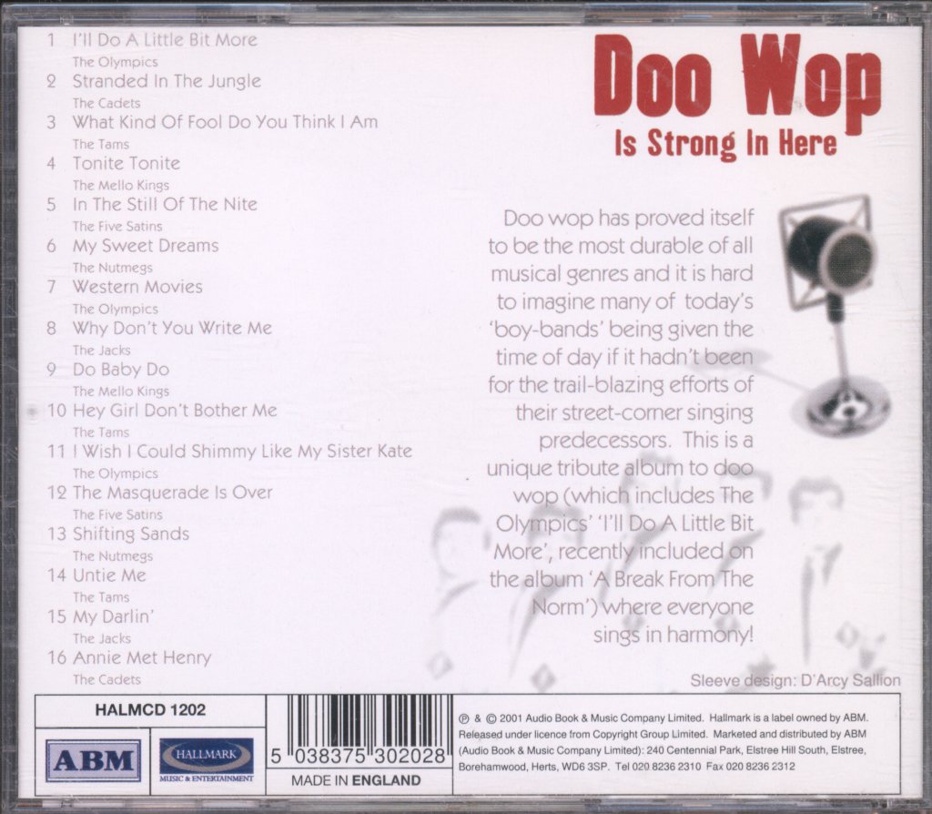 Various Artists - Doo Wop Is Strong Here - Cd