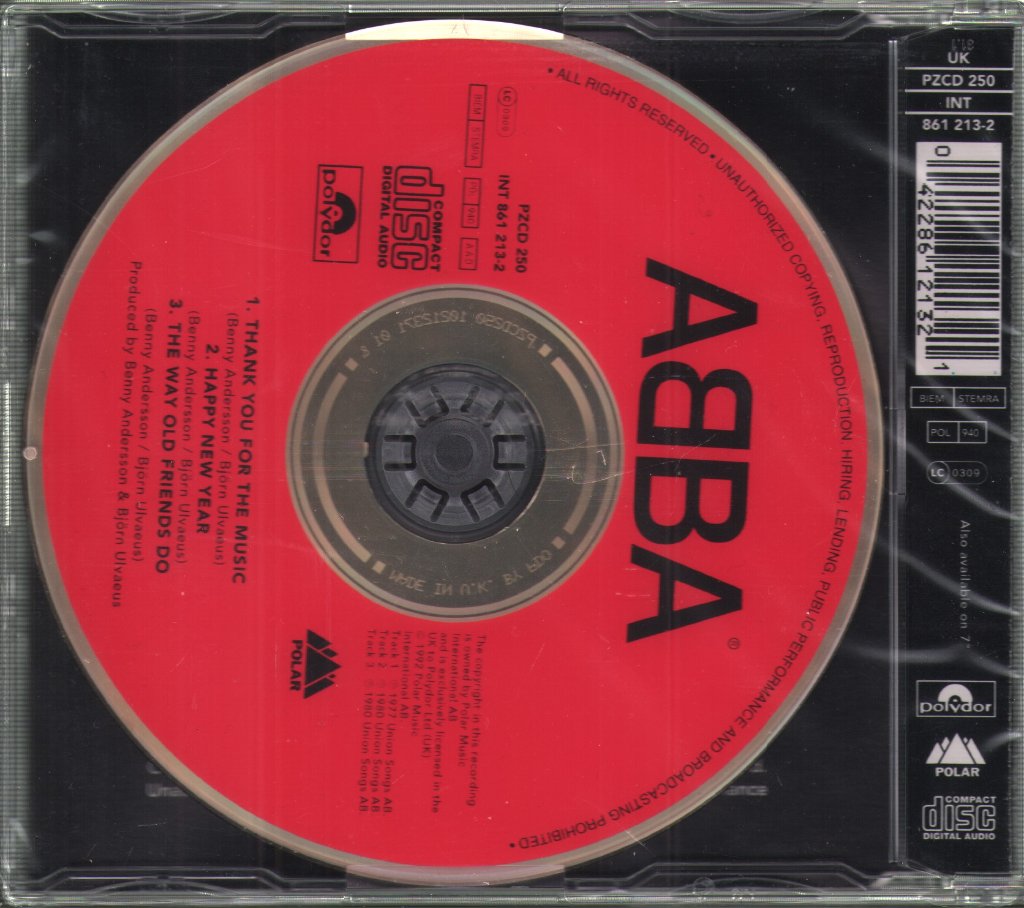 ABBA - Thank You For The Music - Cd