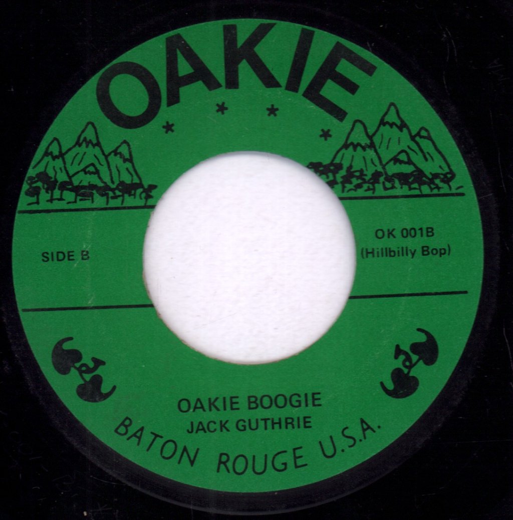 Jack Guthrie - Oklahoma Hills - 7 Inch