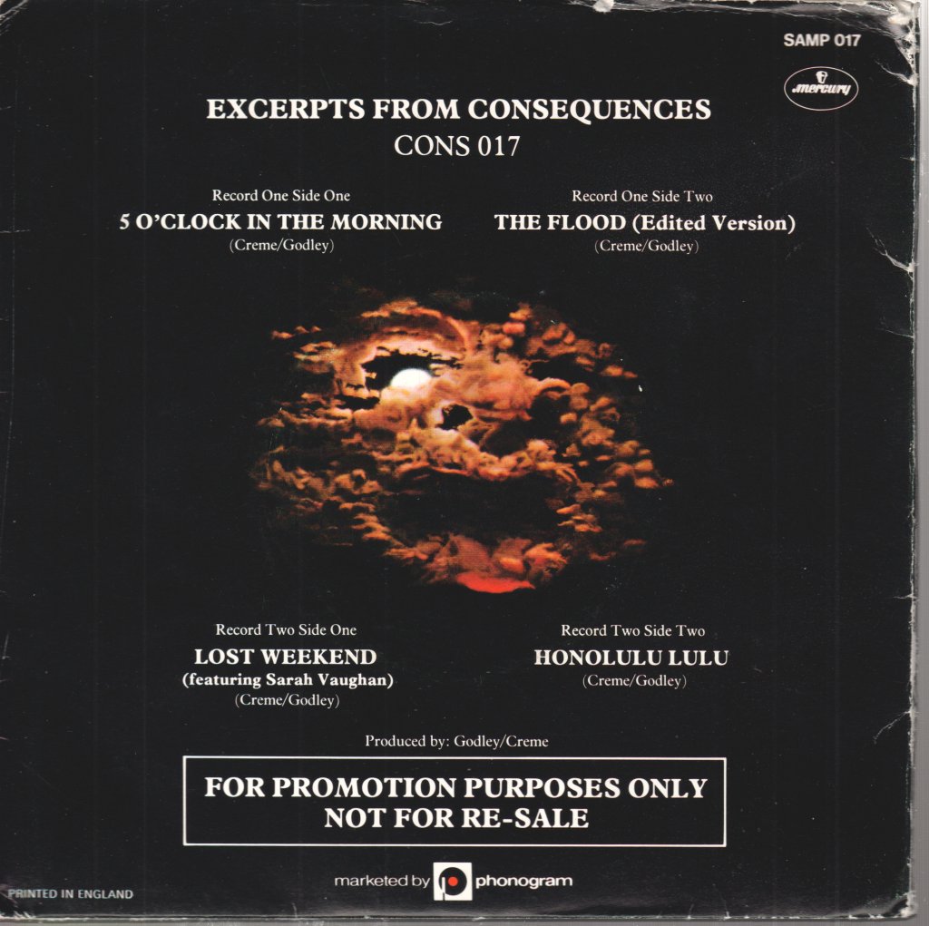 Godley & Creme - Consequences - Double 7 Inch