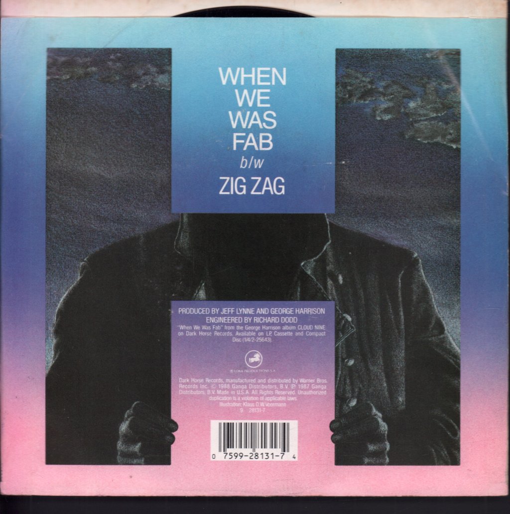 George Harrison - When We Was Fab - 7 Inch