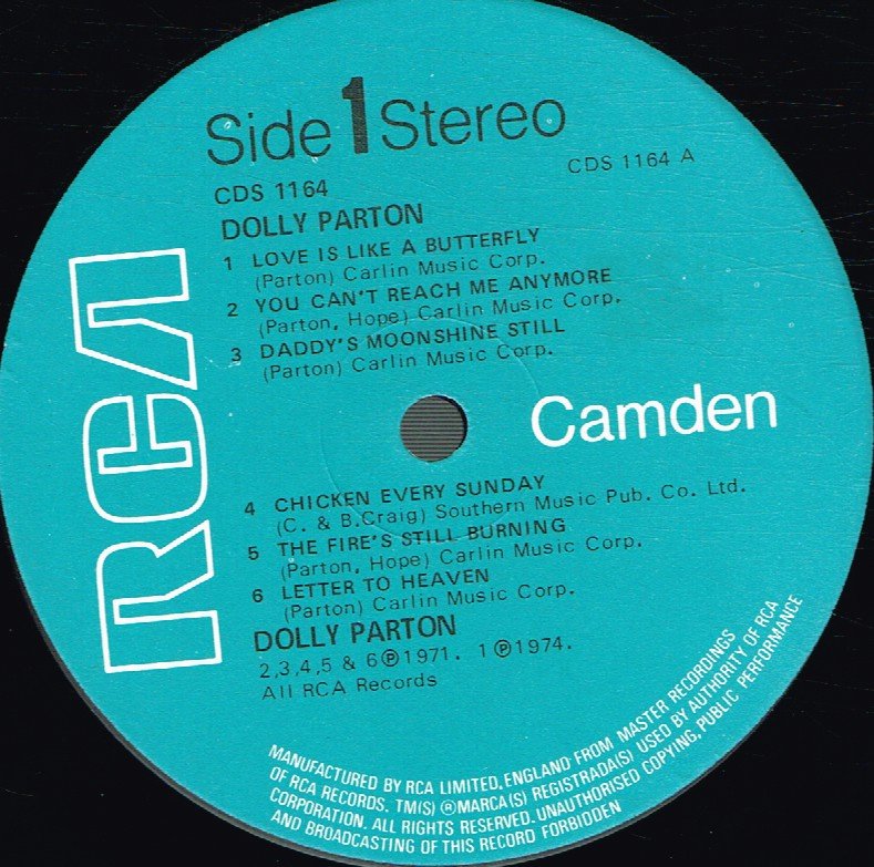 Dolly Parton - Dolly Parton - Lp