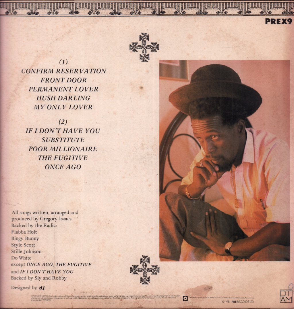 Gregory Isaacs - More Gregory - Lp
