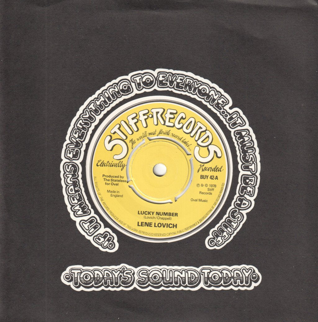 Lene Lovich - Lucky Number - 7 Inch