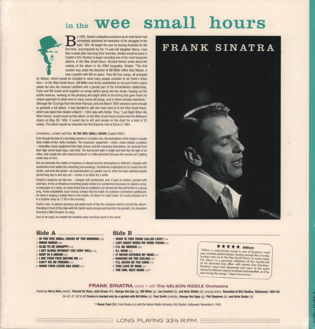 Frank Sinatra - In the Wee Small Hours - Lp