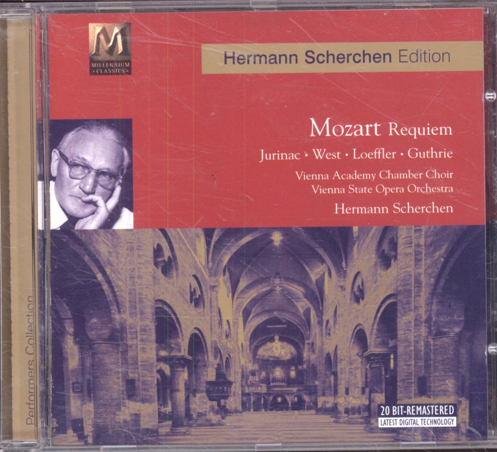 Hermann Scherchen - Mozart Requiem - Cd