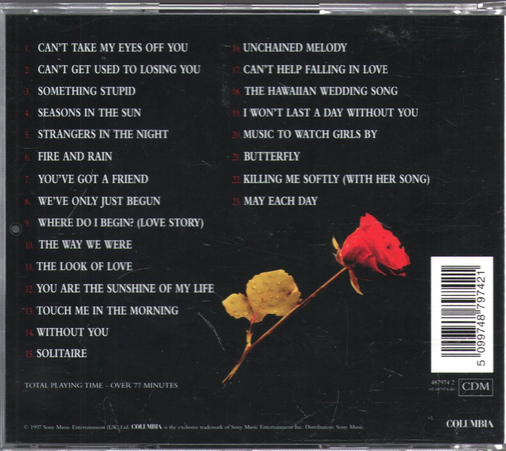 Andy Williams - Love Songs - Cd