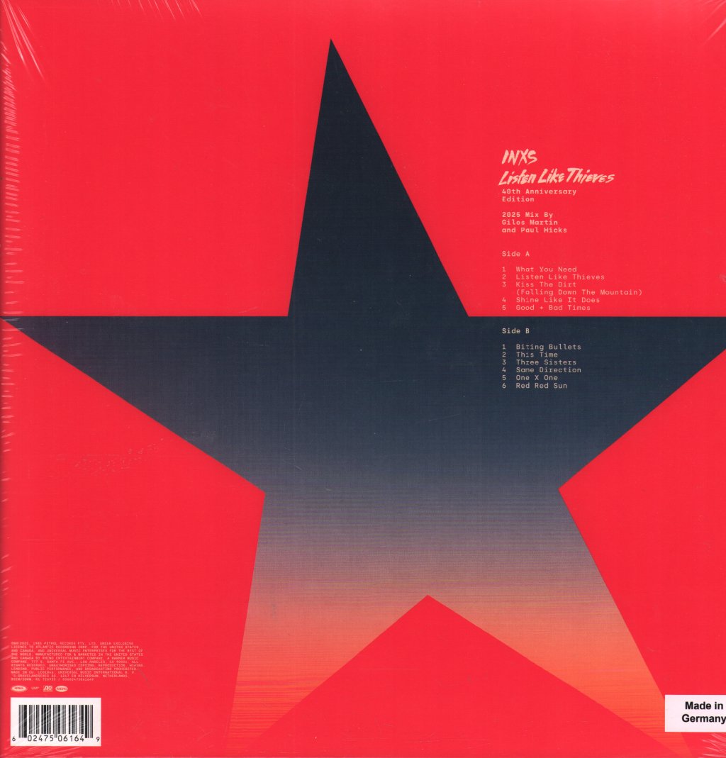 INXS - Listen Like Thieves (40th Anniversary Edition) - Lp