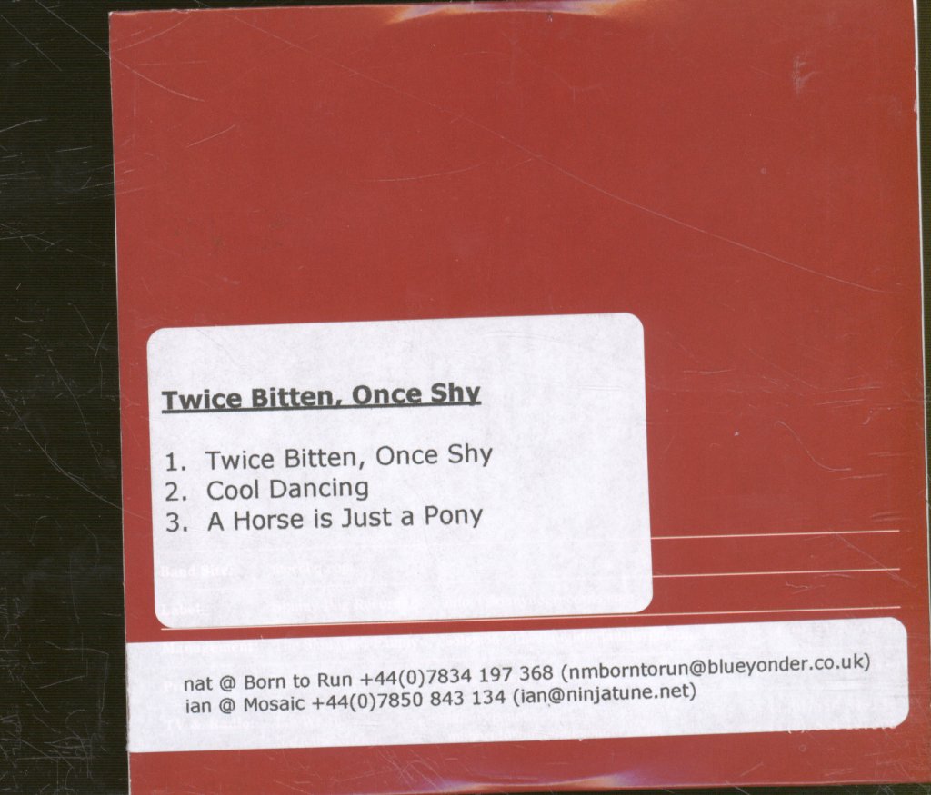 Moco - Twice Bitten, Once Shy - Cdr