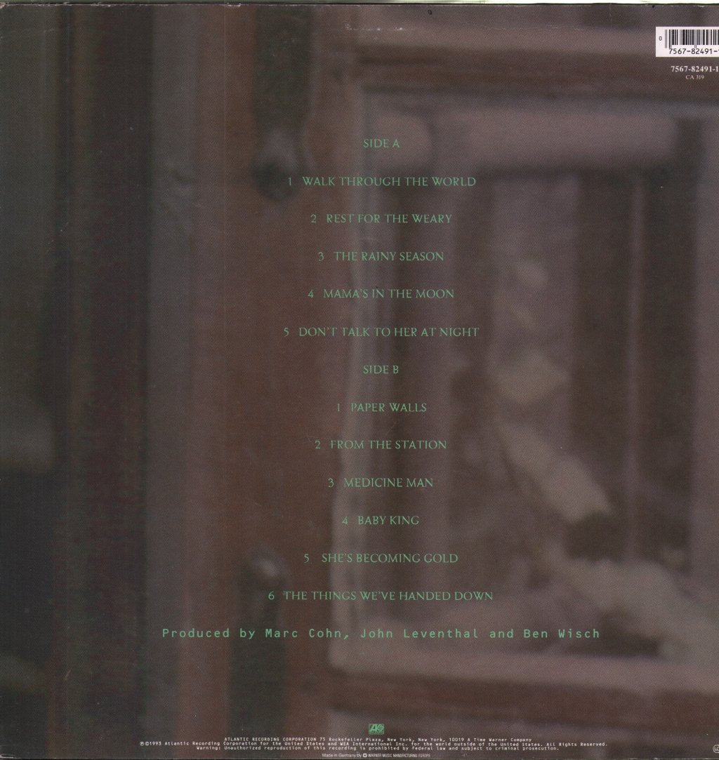 Marc Cohn - Rainy Season - Lp