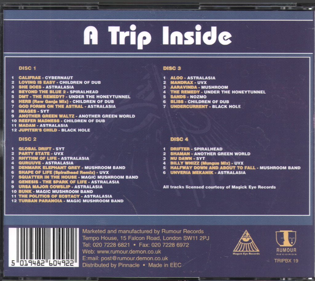 Various Artists - A Trip Inside - Cd Set