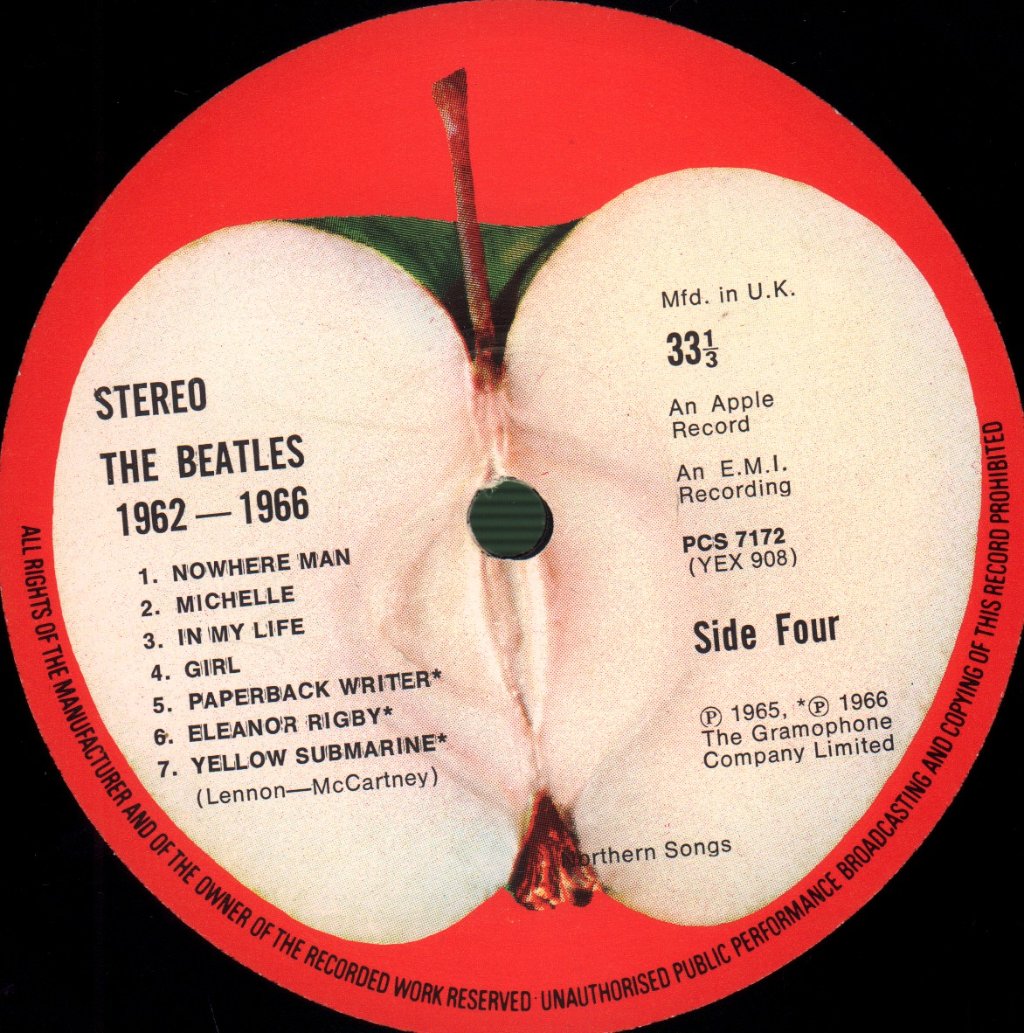 Beatles - 1962-1966 - Double Lp