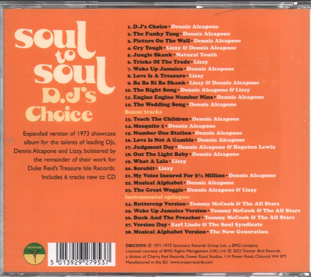 Various Artists - Soul To Soul - D.J's Choice - Cd