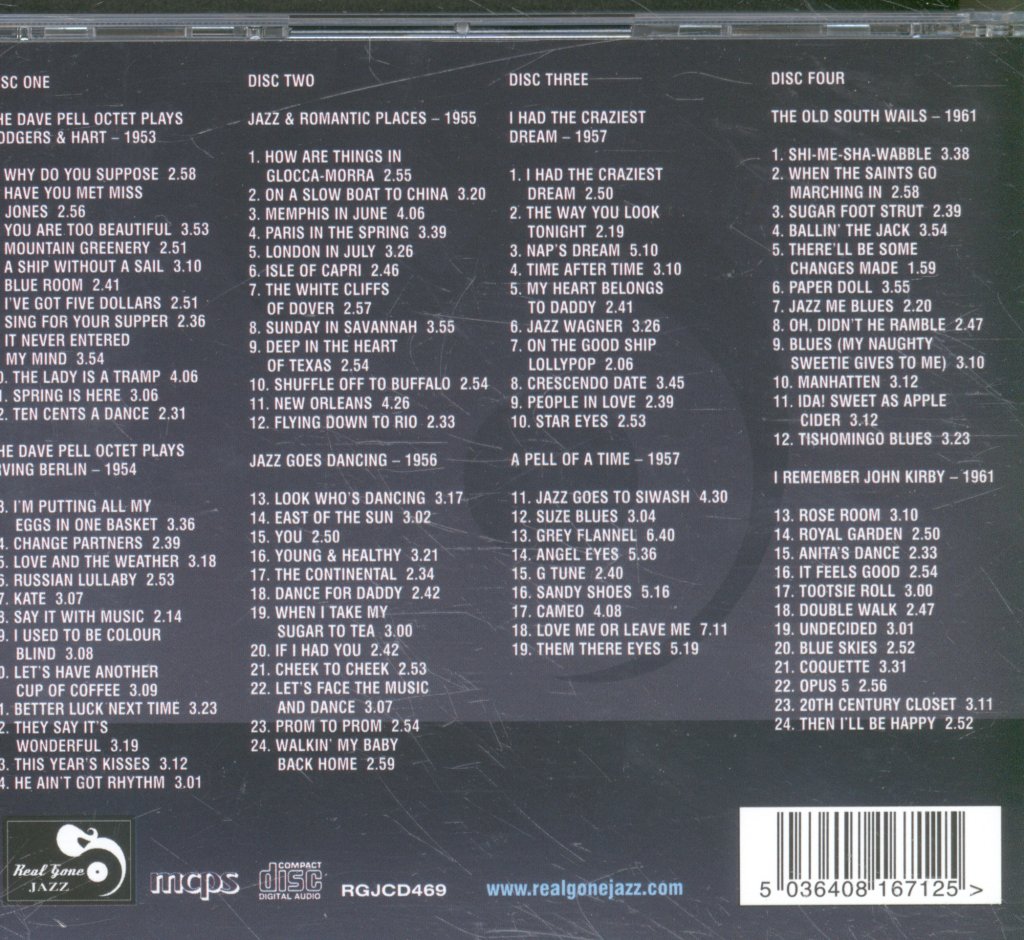 Dave Pell - Eight Classic Albums - Cd Set