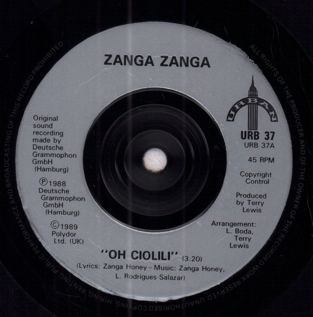 Zanga Zanga - Oh Ciolili - 7 Inch