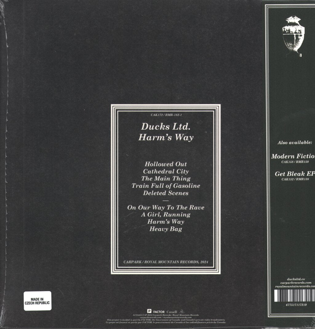 Ducks Ltd. - Harm's Way (Dinked Edition #274) - Lp