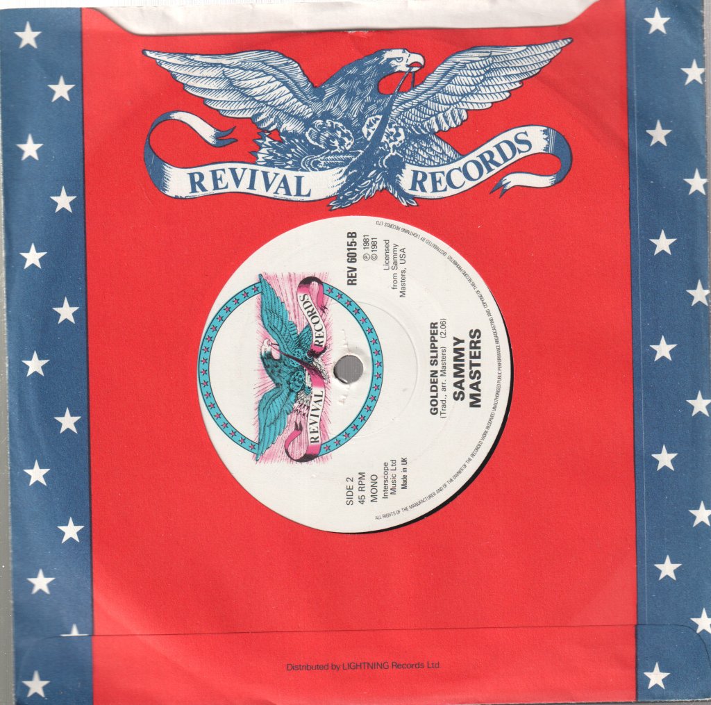 Sammy Masters - Rockin' Red Wing - 7 Inch
