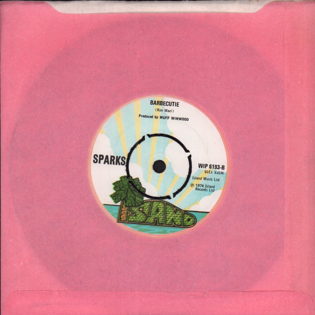 Sparks - This Town Ain't Big Enough For Both Of Us - 7 Inch