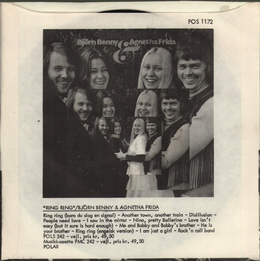 Björn & Benny, Agnetha & Anni-Frid - Ring Ring - 7 Inch