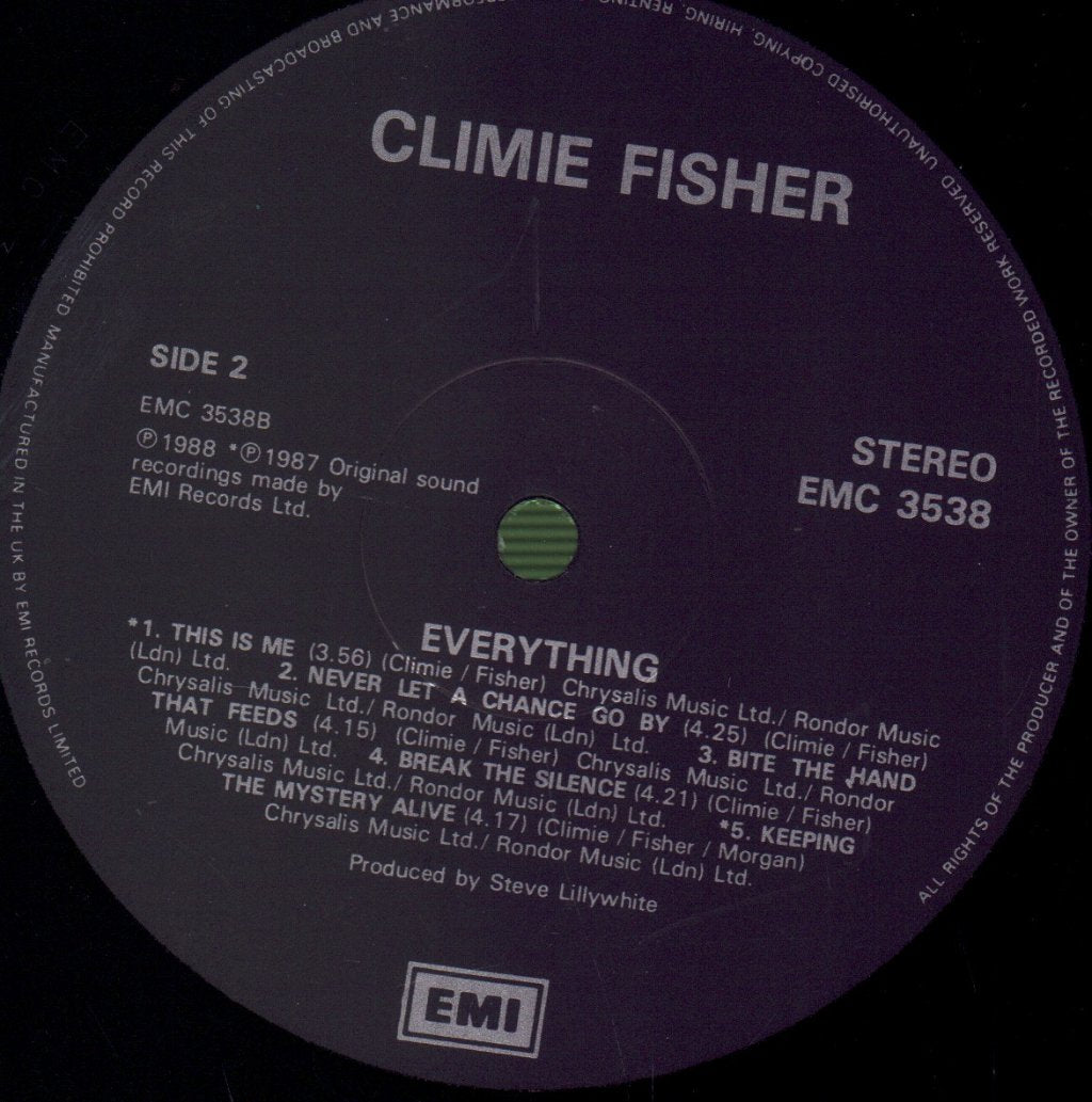 Climie Fisher - Everything - Lp