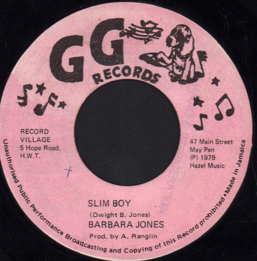 Barbara Jones - Slim Boy - 7 Inch
