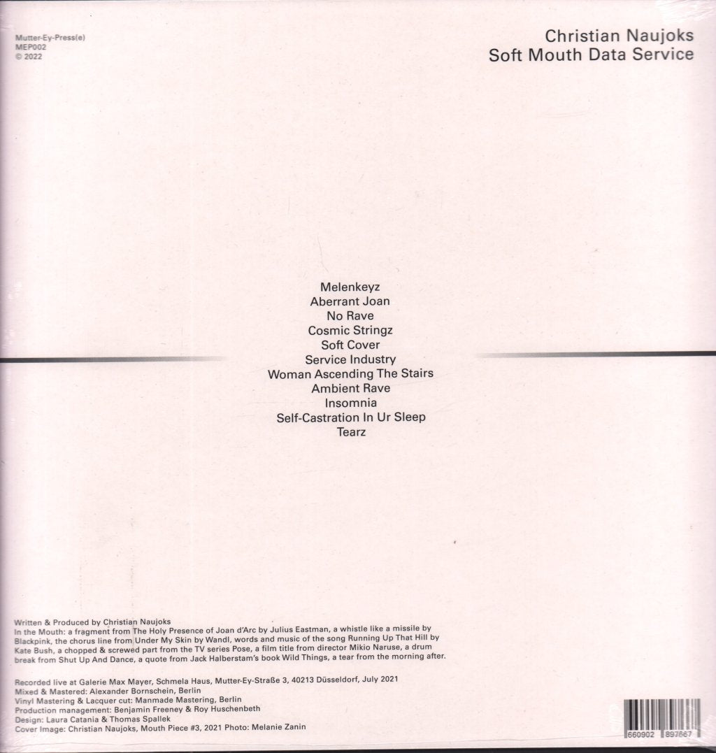 Christian Naujoks - soft mouth data service - Lp