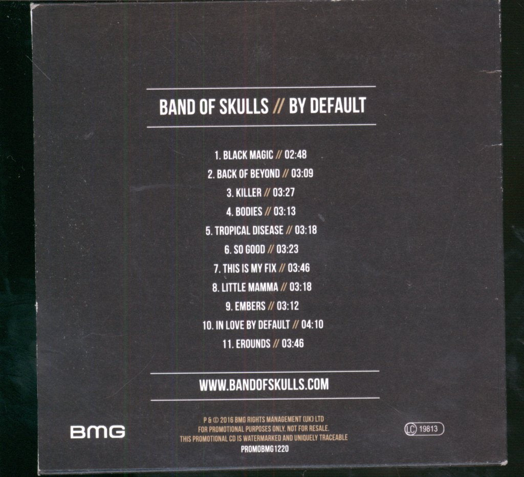 Band Of Skulls - By Default - Cd