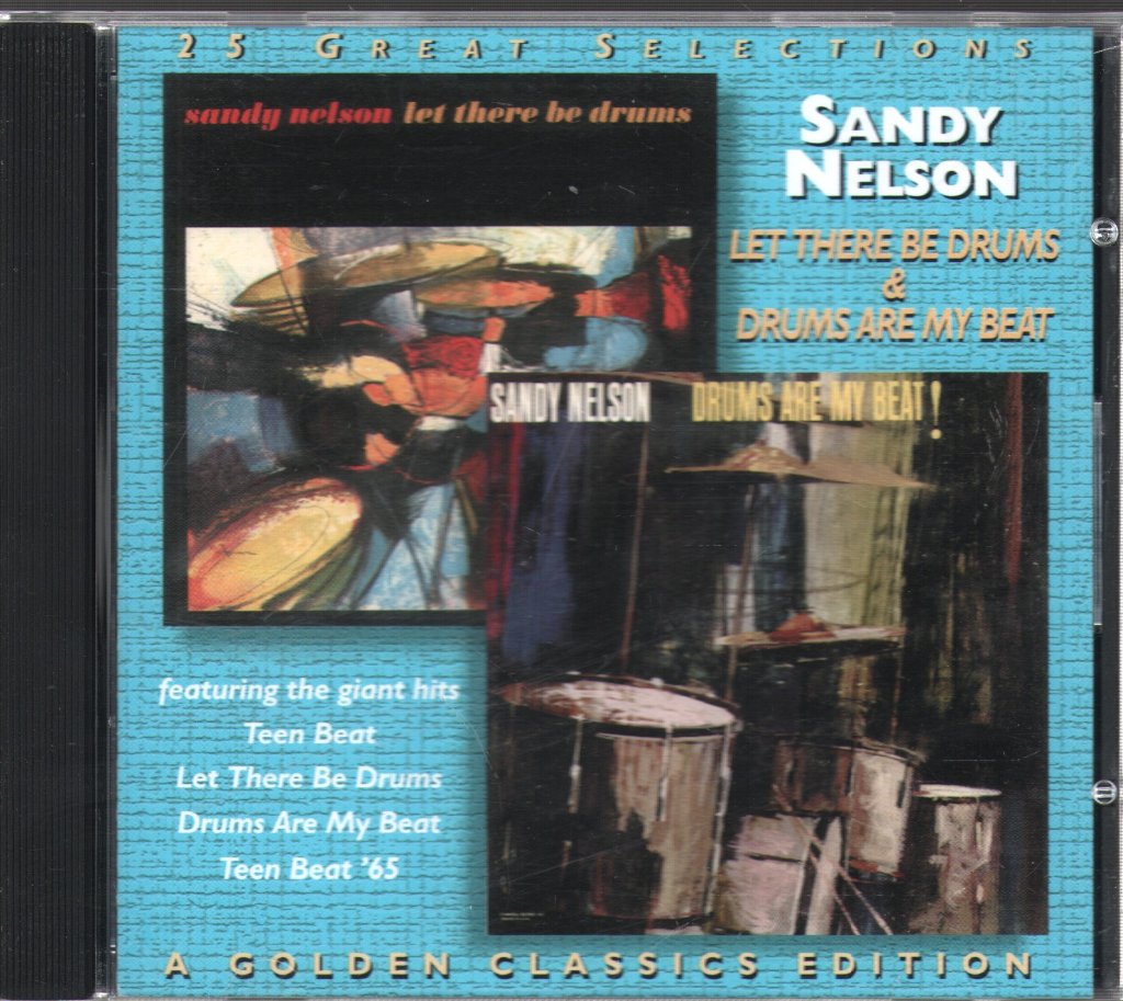 Sandy Nelson - Let There Be Drums & Drums Are My Beat - Cd