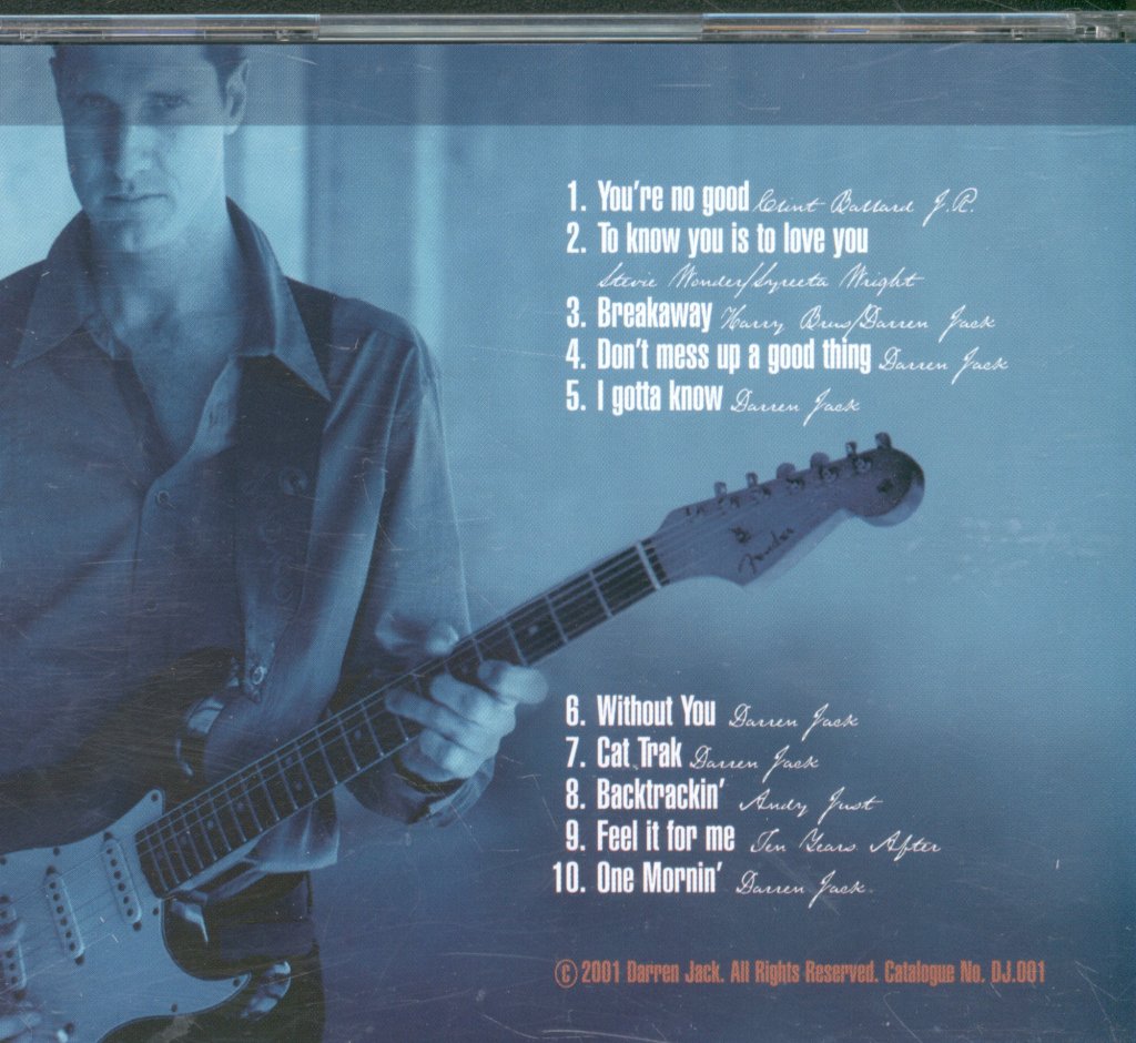 Darren Jack - Don't Mess Up A Good Thing - Cd