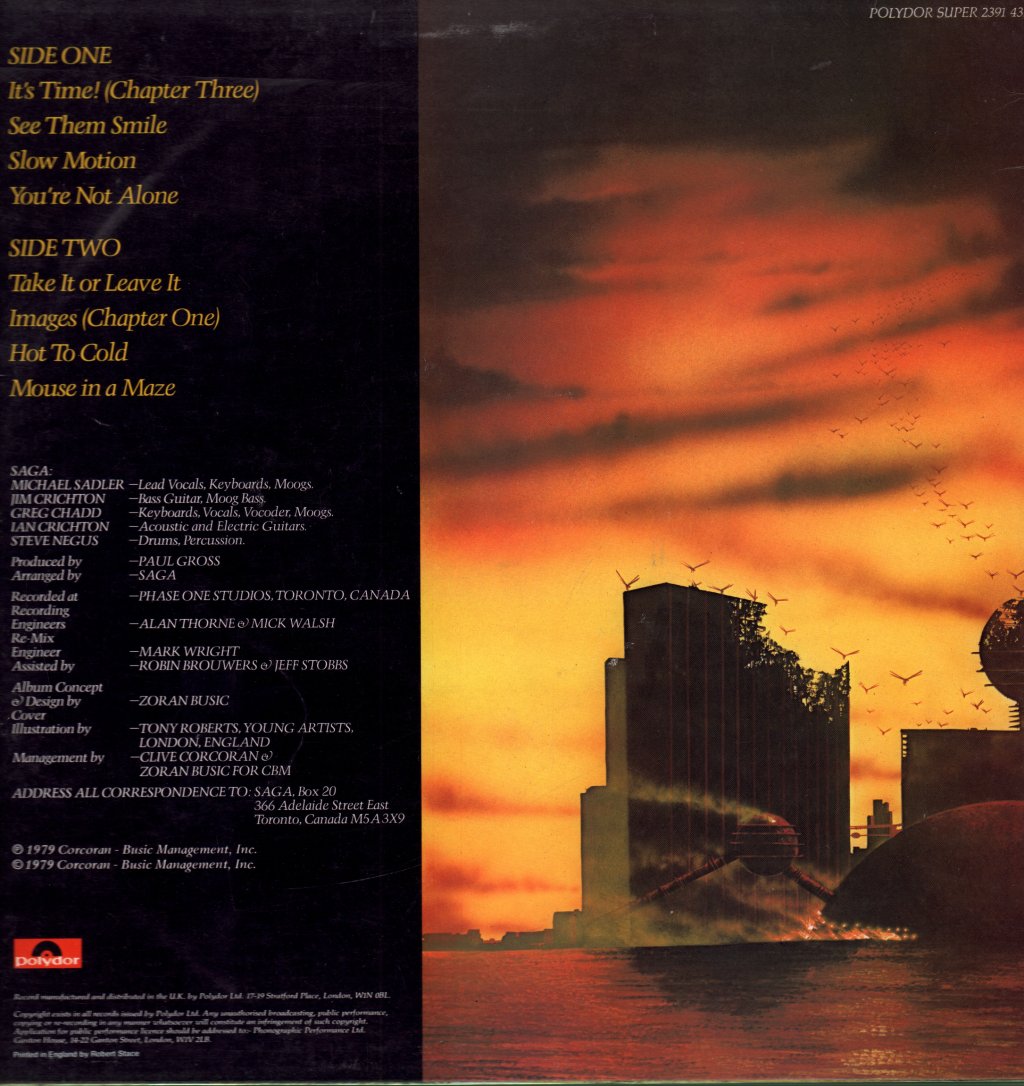 Saga - Images At Twilight - Lp