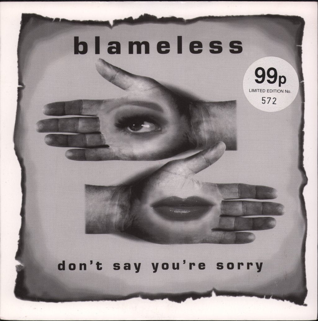 Blameless - Don't Say You're Sorry - 7 Inch