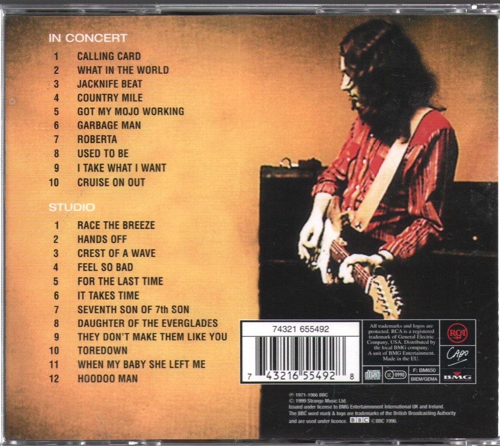 Rory Gallagher - BBC Sessions - Double Cd