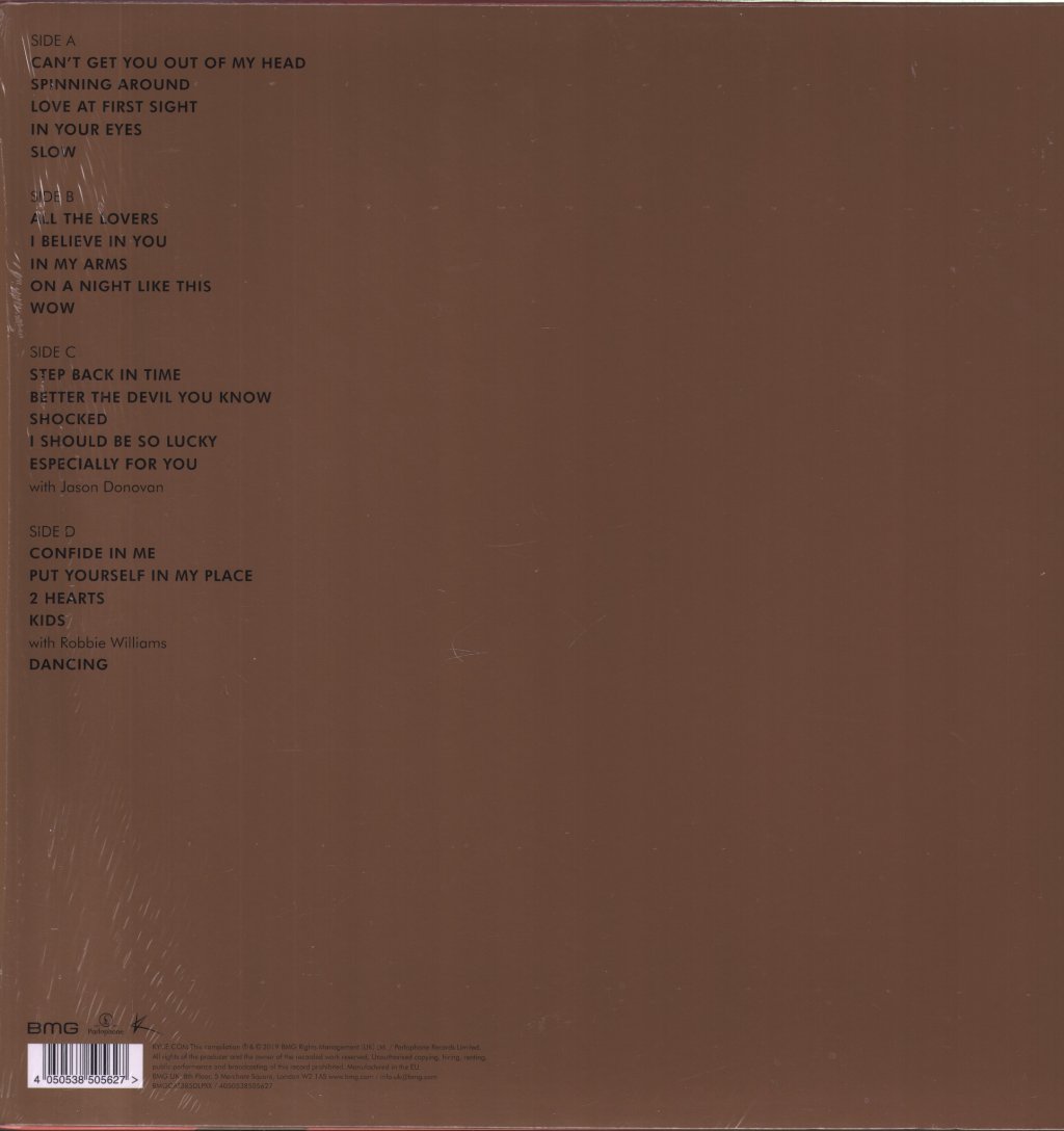 Kylie Minogue - Step Back In Time The Definitive Collection - Double Lp