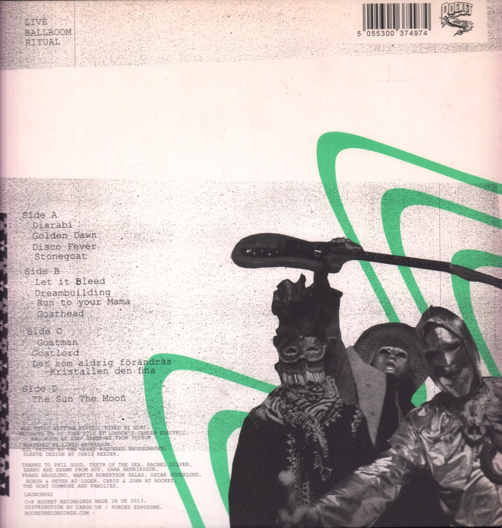Goat (Swedish) - Live Ballroom Ritual - Double Lp