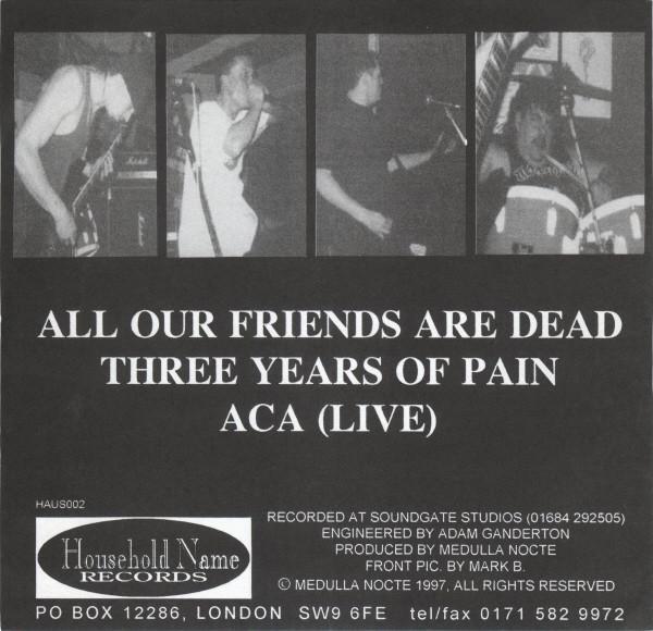 Medulla Nocte - All Our Friends Are Dead - 7 Inch