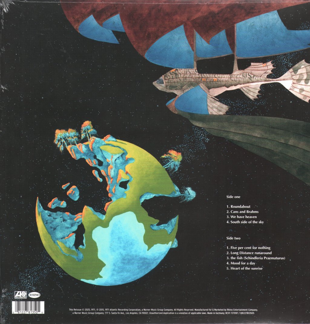 Yes - Fragile (Steven Wilson Remix) - Lp