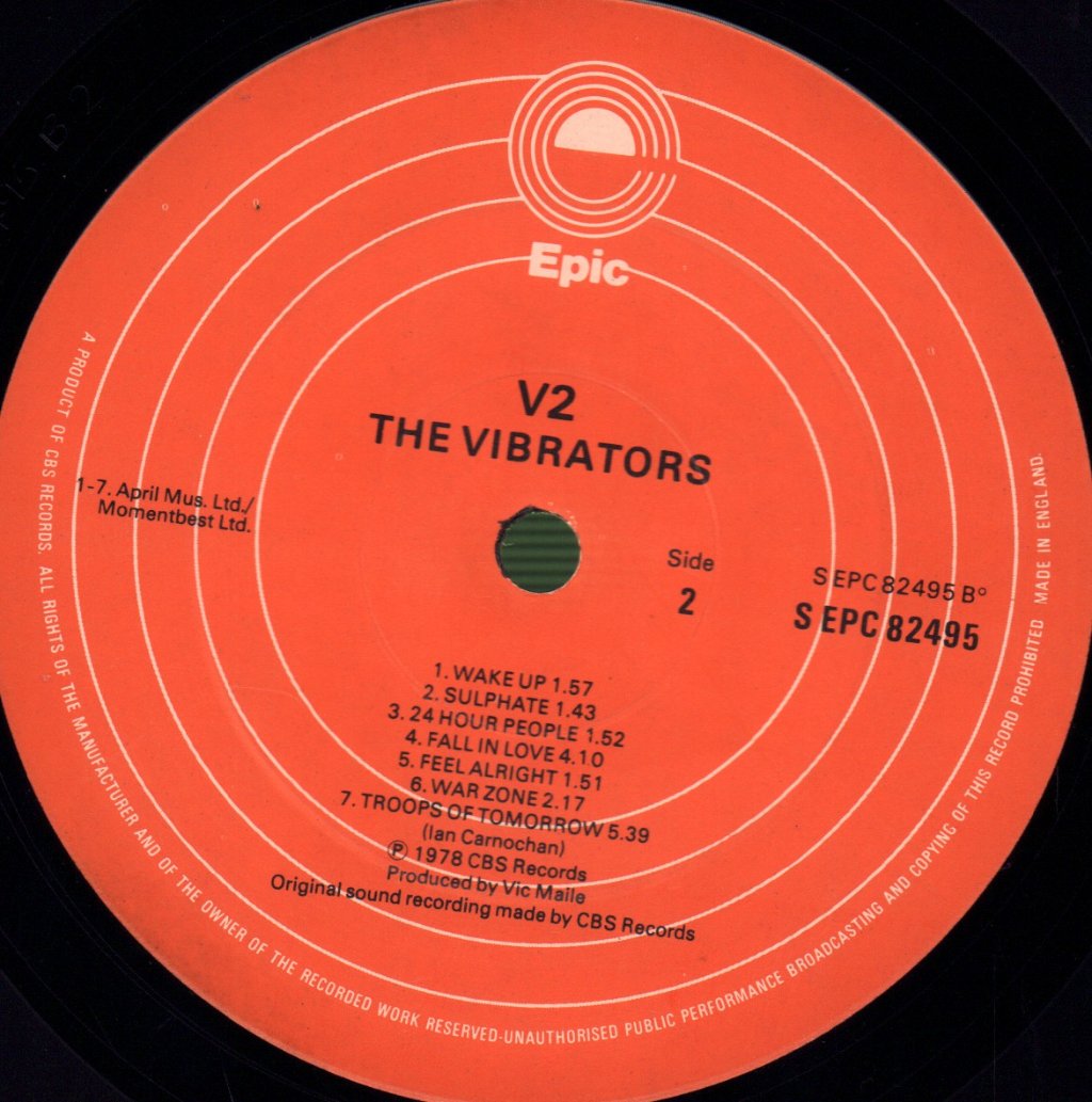 Vibrators - V2 - Lp