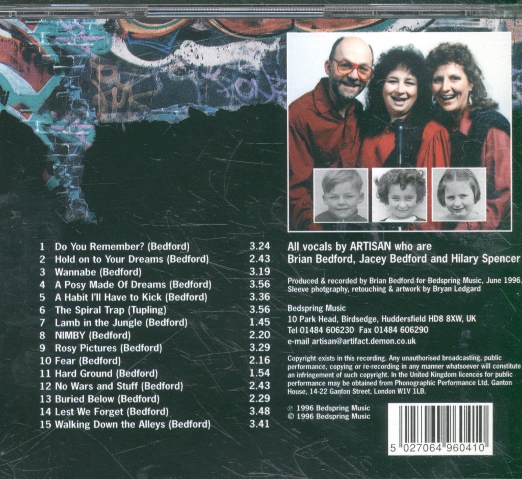 Artisan - Our Back Yard - Cd