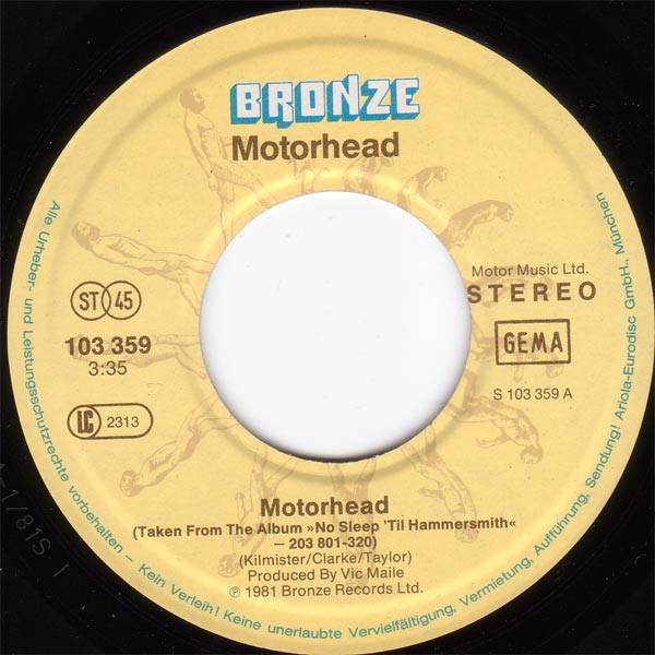 Motorhead - Motorhead / Over The Top - 7 Inch