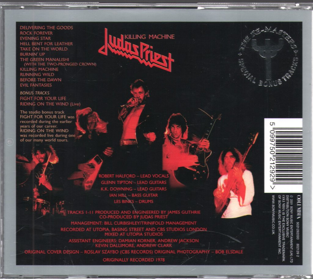 Judas Priest - Killing Machine - Cd