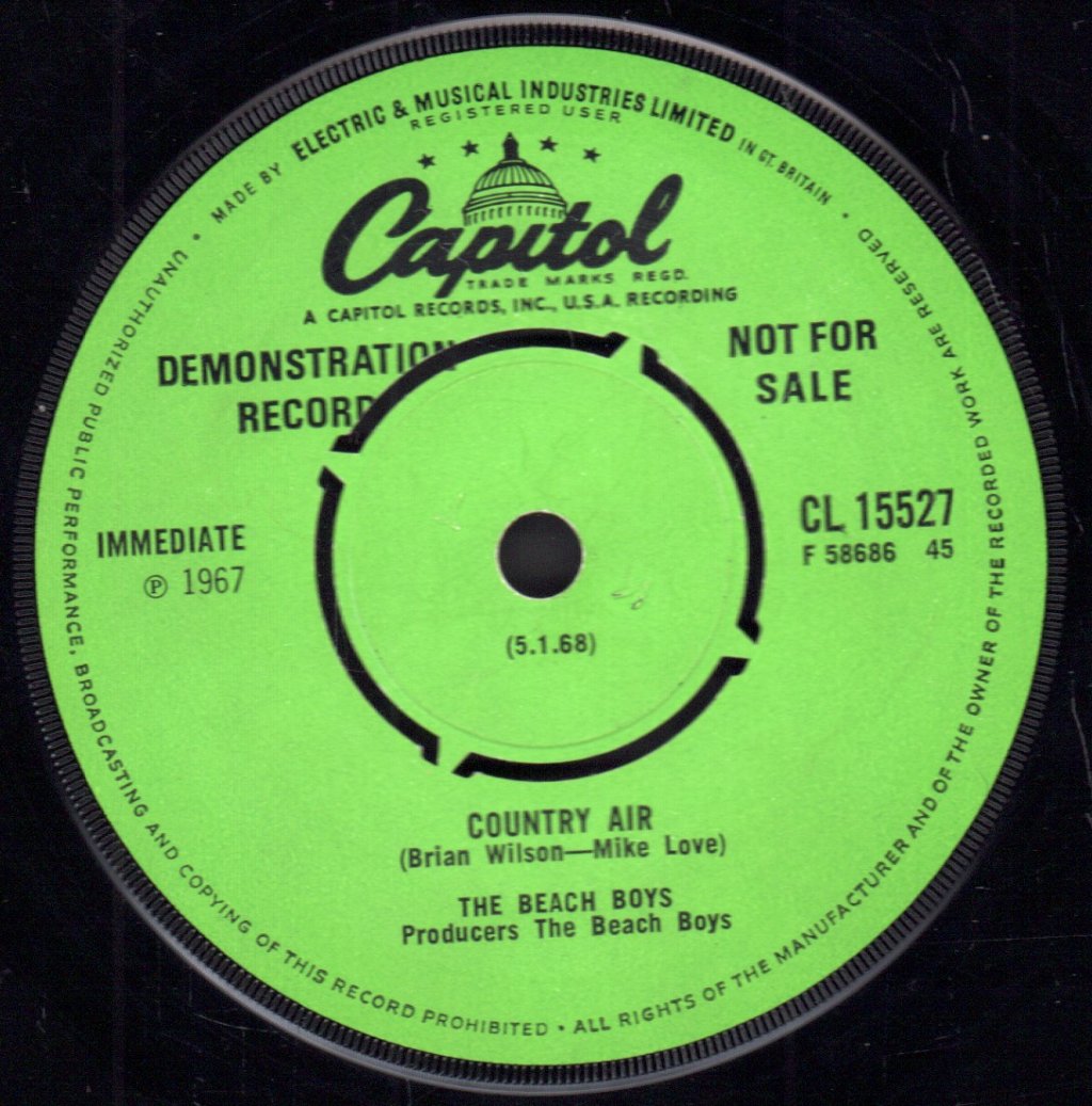 Beach Boys - Darlin' / Country Air - 7 Inch