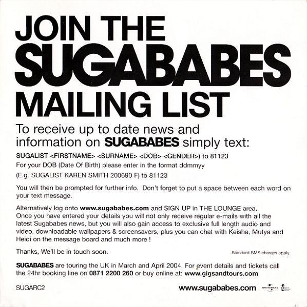 Sugababes - Too Lost In You - Cd