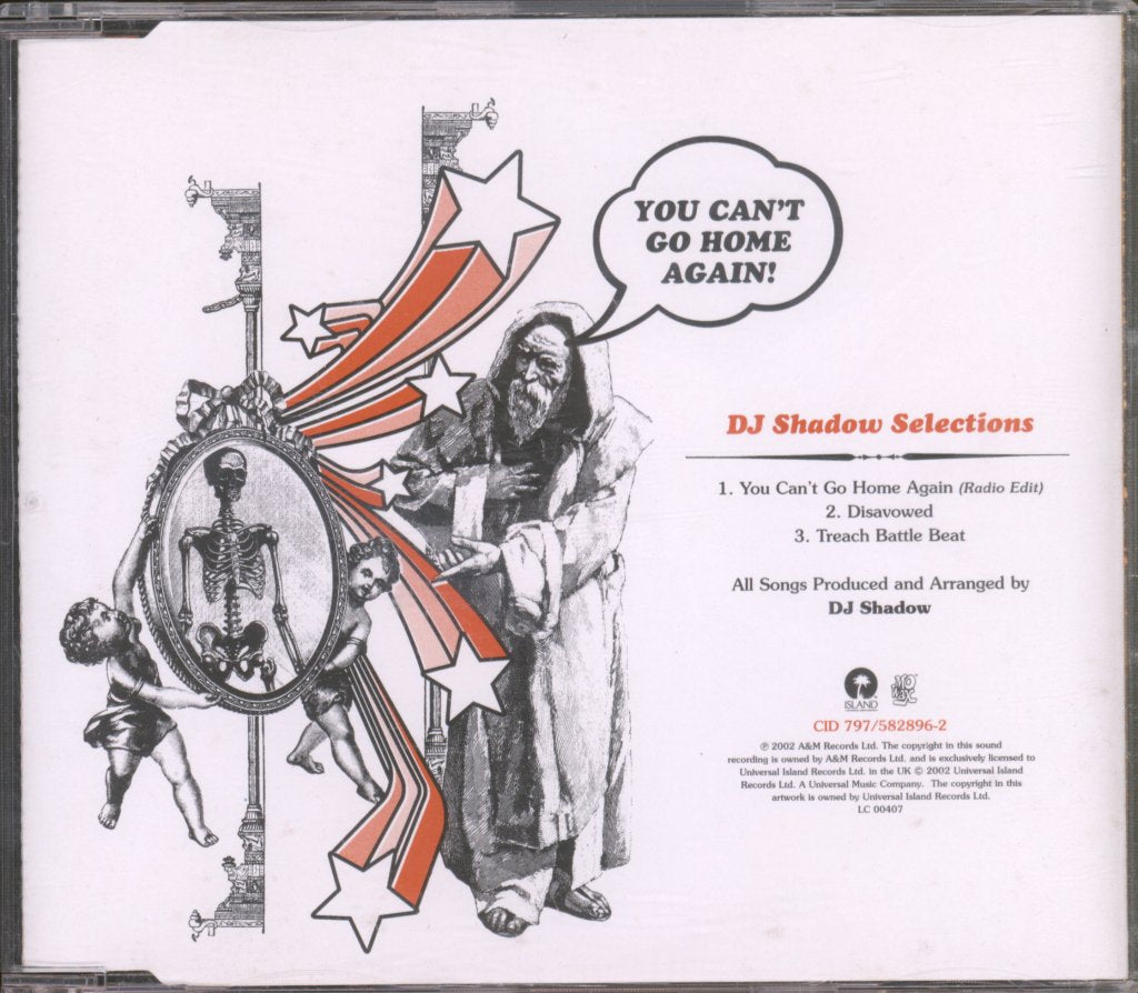 DJ Shadow - You Can't Go Home Again! - Cd