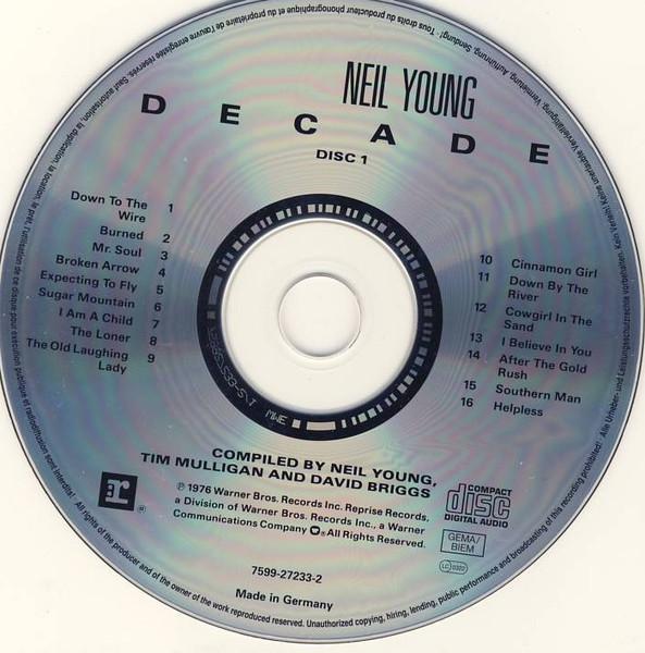 Neil Young - Decade - Double Cd