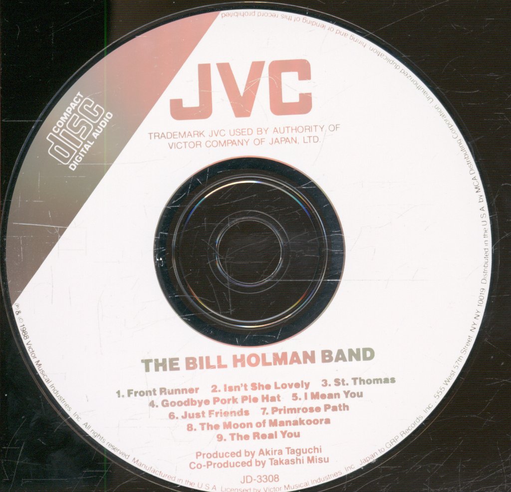 Bill Holman Band - Bill Holman Band - Cd