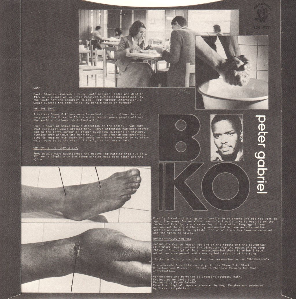 Peter Gabriel - Biko - 7 Inch
