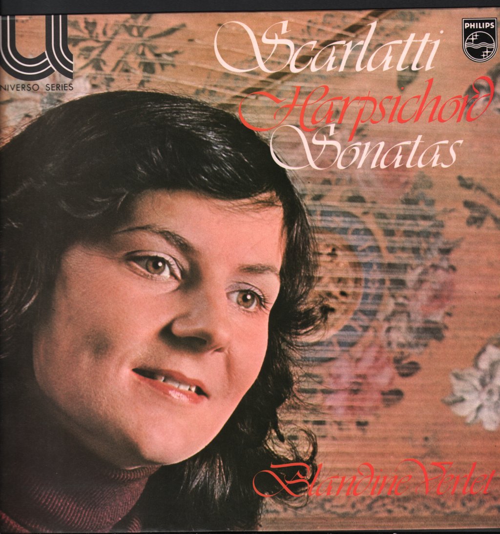 Blandine Verlet - Scarlatti - Harpsichord Sonatas - Lp